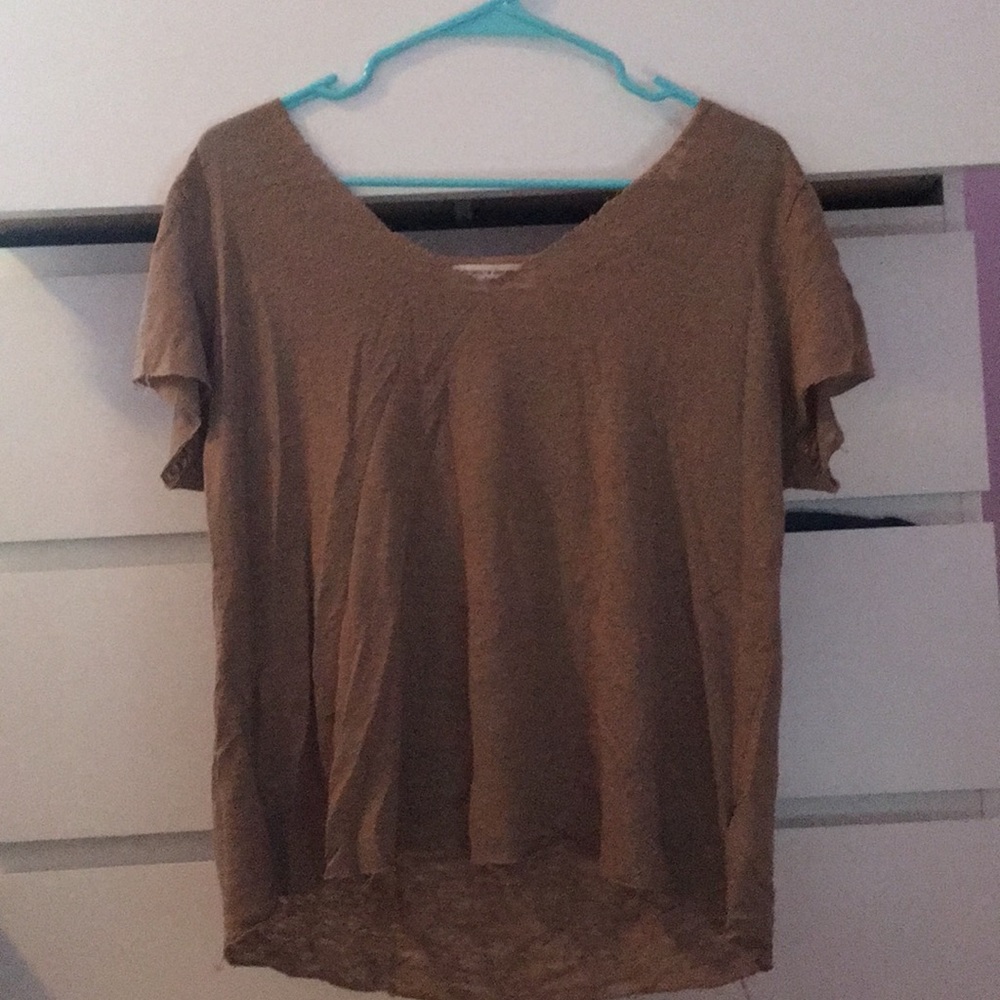 Rough hemmed Urban Outfitters t shirt